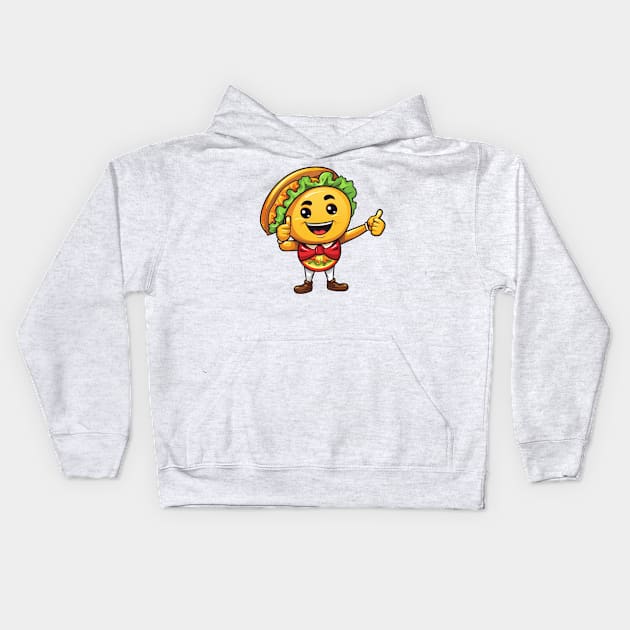 kawaii Taco  T-Shirt cute ,potatofood funny Kids Hoodie by nonagobich